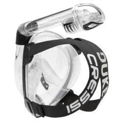 Cressi Duke Full Face Maske -Fridykker Salgsbutik rm duke clear black 4 7344ok